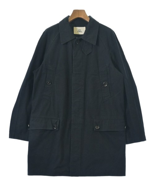 OUTIL(ウティ)ステンカラーコート 黒 サイズ:1(S位)/2200664399023