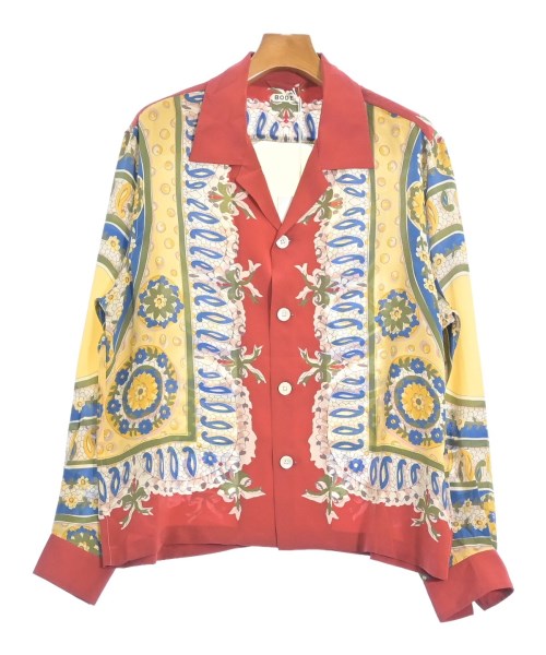 BODE(ボーディ)カジュアルシャツ 赤 サイズ:M/2200604446015