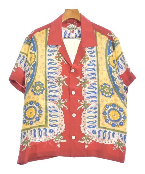 BODE(ボーディ)カジュアルシャツ 赤 サイズ:L/2200604446022