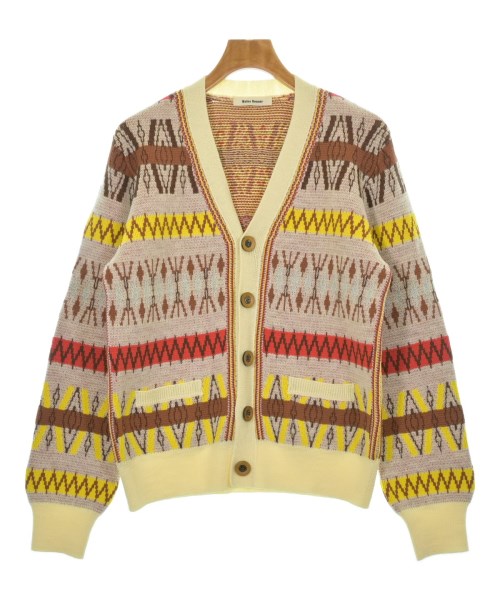 WALES BONNER(ウェールズボナー)カーディガン 白 サイズ:4(XL位)/2200624952091