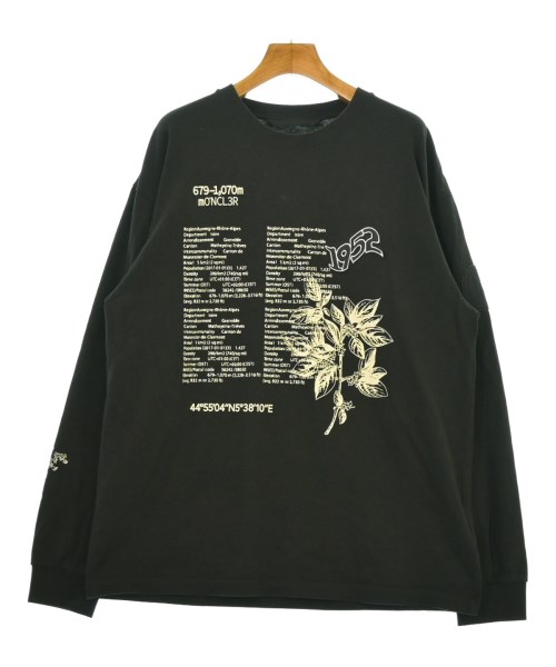 MONCLER GENIUS(モンクレールジーニアス)Tシャツ・カットソー 黒 サイズ:M/2200462411040