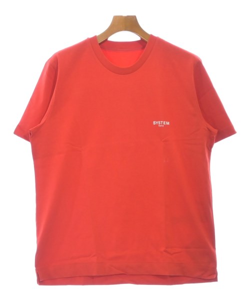 SYSTEM(システム)Tシャツ・カットソー 赤 サイズ:F/2200607319125