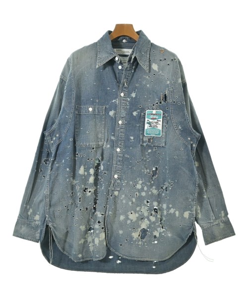 DAIRIKU(ダイリク)カジュアルシャツ 青 サイズ:M/2200656807079