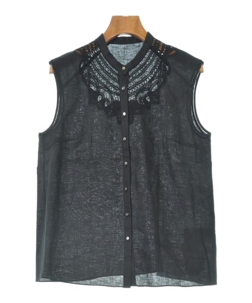 TOMORROWLAND collection(トゥモローランドコレクション)ブラウス 黒 サイズ:36(S位)/2200631686095