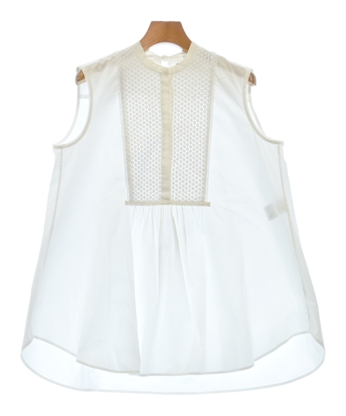 TOMORROWLAND collection(トゥモローランドコレクション)ブラウス 白 サイズ:36(S位)/2200609726037