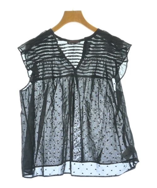 TOMORROWLAND collection(トゥモローランドコレクション)カジュアルシャツ 黒 サイズ:36(S位)/2200602392024