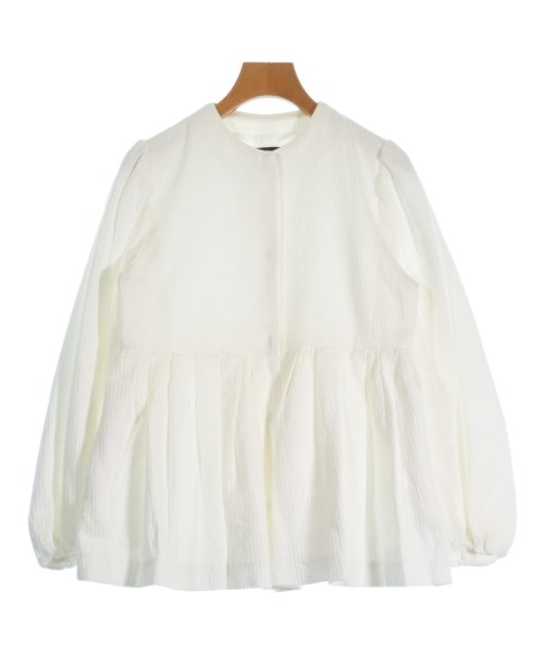 TOMORROWLAND collection(トゥモローランドコレクション)ノーカラージャケット 白 サイズ:36(S位)/2200667217164