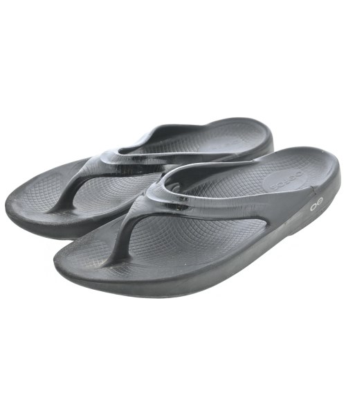 OOFOS(ウーフォス)サンダル 黒 サイズ:10(28cm位)/2200574732293