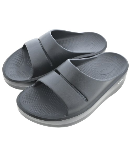 OOFOS(ウーフォス)サンダル 黒 サイズ:EU40(25cm位)/2200683609011