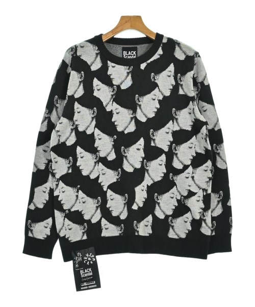 BLACK scandal yohji yamamoto(ブラックスキャンダルヨウジヤマモト)ニット・セーター 黒 サイズ:4(L位)/2200551814547