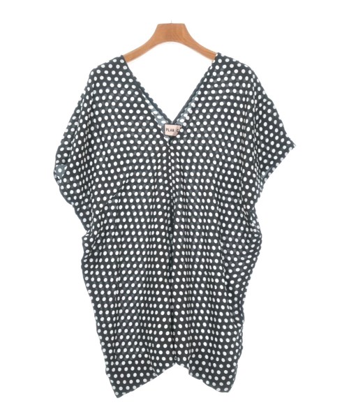 PLAN C(プランシー)カジュアルシャツ 黒 サイズ:38(M位)/2200639330037