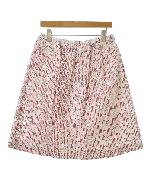 PLAN C(プランシー)ロング・マキシ丈スカート 赤 サイズ:38(S位)/2200644603614