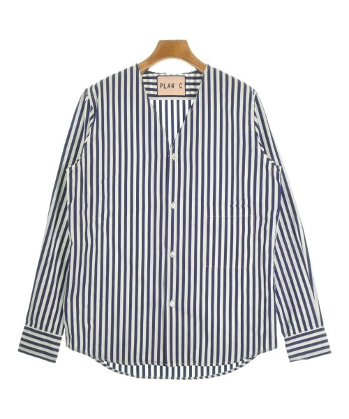 PLAN C(プランシー)カジュアルシャツ 白 サイズ:38(S位)/2200659130051