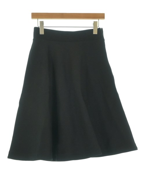 PLAN C(プランシー)ひざ丈スカート 黒 サイズ:40(M位)/2200651547017