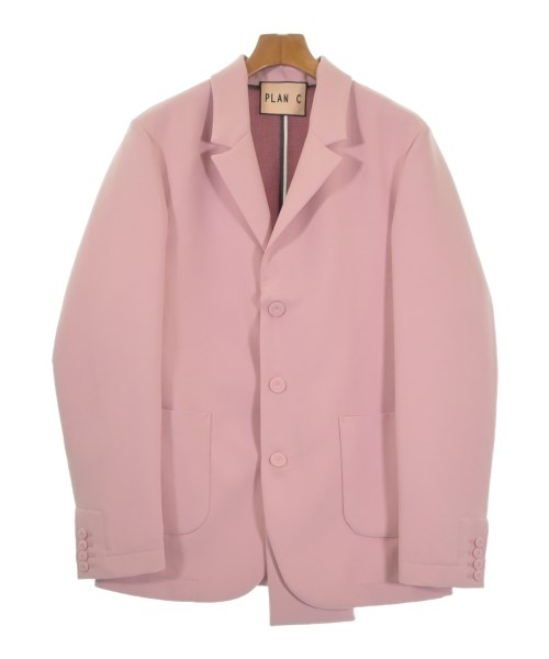 PLAN C(プランシー)テーラードジャケット ピンク サイズ:38(S位)/2200663443017