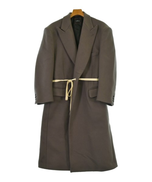 SYU.HOMME/FEMM(シュウオムフェム)チェスターコート 茶 サイズ:1(S位)/2200656886012