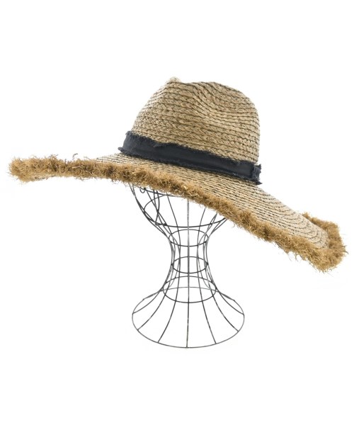 room306 CONTEMPORARY(ルームサンマルロクコンテンポラリー)ストローハット 茶 サイズ:-/2200659183187