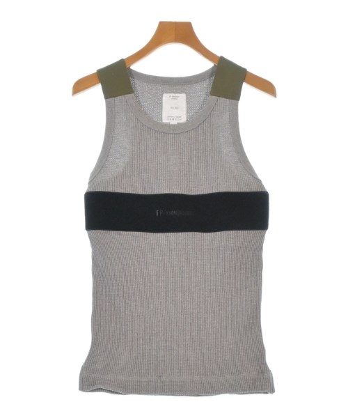 GR-UNIFORMA(ジーアールユニフォーマ)タンクトップ グレー サイズ:XS/2200665656743