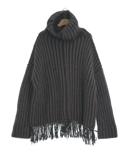 OMAR AFRIDI(オマールアフリディ)ニット・セーター グレー サイズ:S/2200541817060