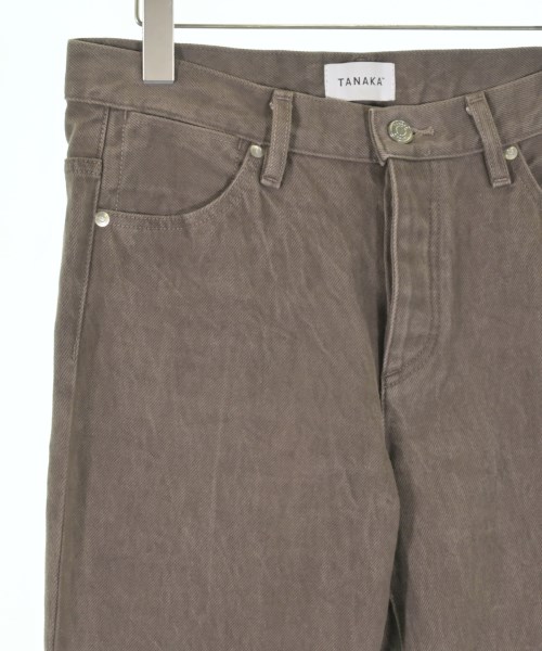 TANAKA（タナカ）デニムパンツ 茶 サイズ:27(M位) レディース/2200582555037