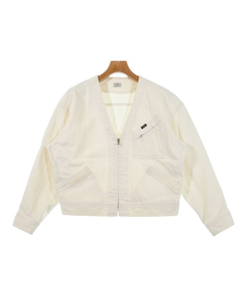 SEEALL(シーオール)デニムジャケット 白 サイズ:S/2200622412061