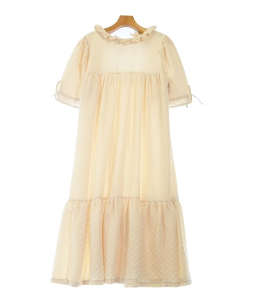 DECO depuis 1985(デコドュピュイイチキュウハチゴウ)ワンピース ベージュ サイズ:-(M位)/2200621996029