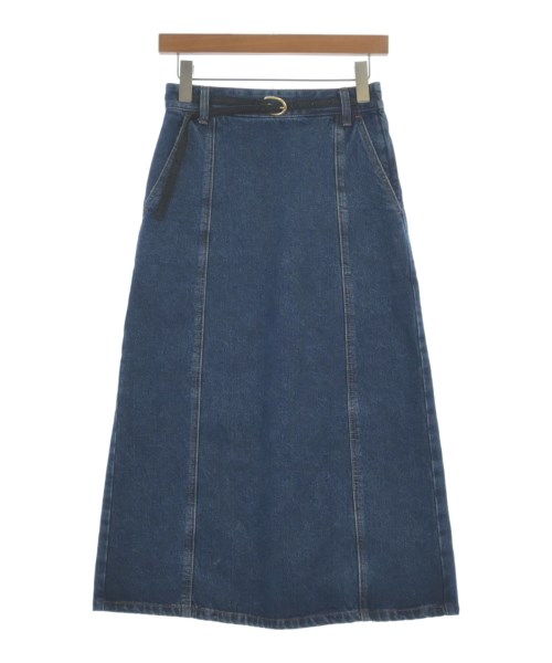 EENK（インク）ロング・マキシ丈スカート 紺 サイズ:-(M位) レディース/2200616933152
