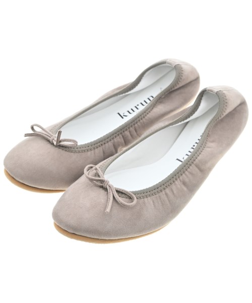 kurun TOKYO(クルン トウキョウ)バレエシューズ/オペラシューズ グレー サイズ:24cm/2200664280031
