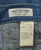 MAATEE&SONS（マーティーアンドサンズ）デニムパンツ 青 サイズ:-(S位) メンズ/2200599385061