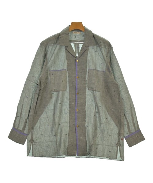 MAATEE&SONS(マーティーアンドサンズ)カジュアルシャツ グレー サイズ:3(L位)/2200645020328