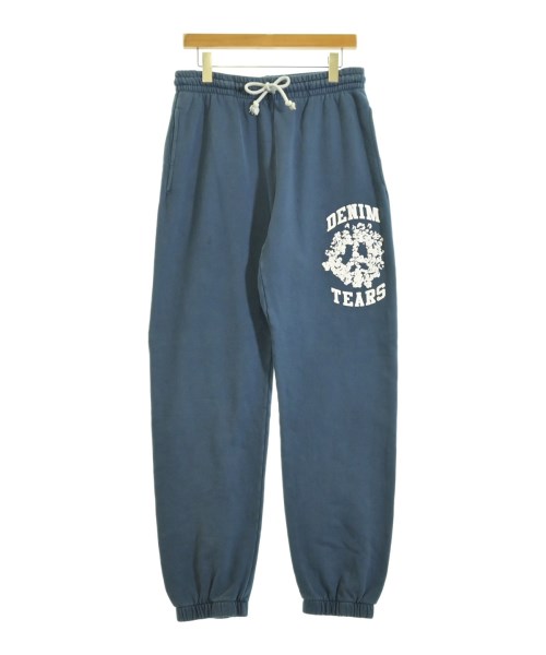 DENIM TEARS(デニムティアーズ)スウェットパンツ 紺 サイズ:L/2200569156141