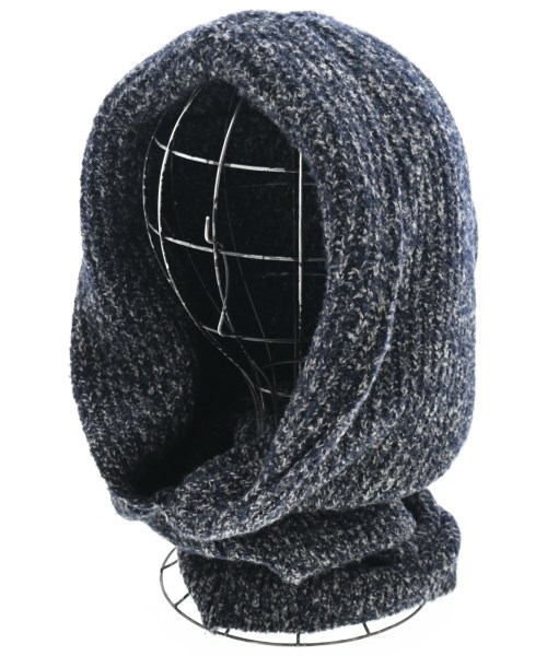 FUMIE TANAKA(フミエタナカ)ニットキャップ・ビーニー 紺 サイズ:F/2200653197173