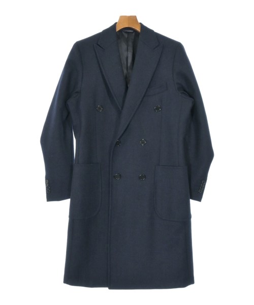 gabo(ガボ)チェスターコート 紺 サイズ:46(M位)/2200652951073