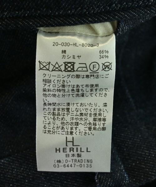 HERILL（ヘリル）デニムパンツ 紺 サイズ:2(M位) メンズ/2200583729017