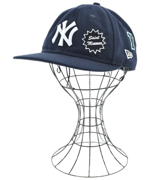 SAINT MICHAEL(セントマイケル)キャップ 紺 サイズ:-/2200599682016