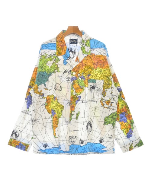 SAINT MICHAEL(セントマイケル)カジュアルシャツ 白 サイズ:XL/2200610885013