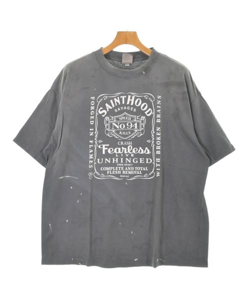 SAINT MICHAEL(セントマイケル)Tシャツ・カットソー 茶 サイズ:XL/2200611600073