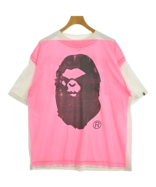 SAINT MICHAEL(セントマイケル)Tシャツ・カットソー ピンク サイズ:XL/2200620152068