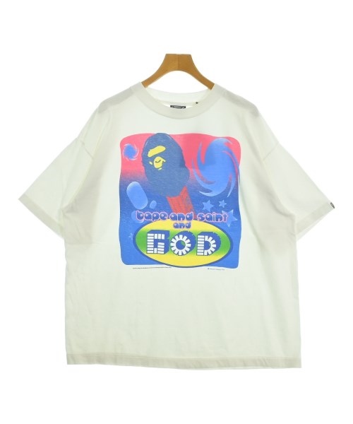 SAINT MICHAEL(セントマイケル)Tシャツ・カットソー 白 サイズ:XL/2200620152174