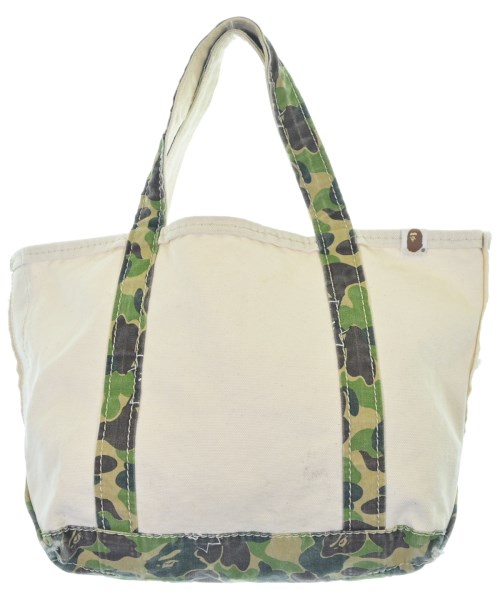 SAINT MICHAEL(セントマイケル)トートバッグ 白 サイズ:F/2200602074012