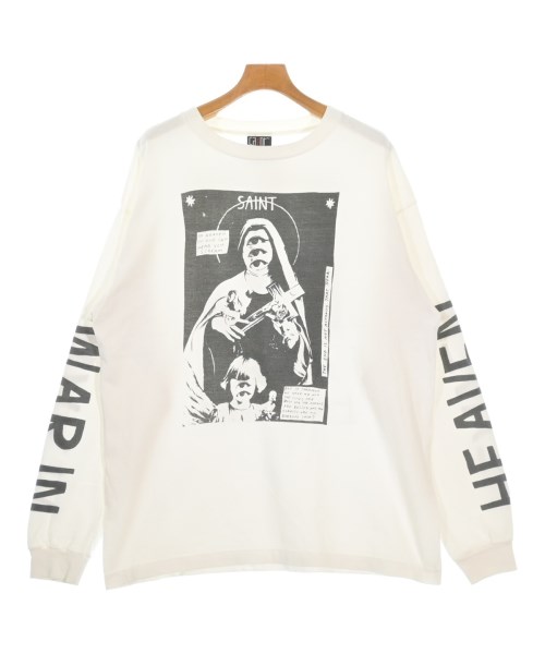 SAINT MICHAEL(セントマイケル)Tシャツ・カットソー 白 サイズ:XL/2200602972271
