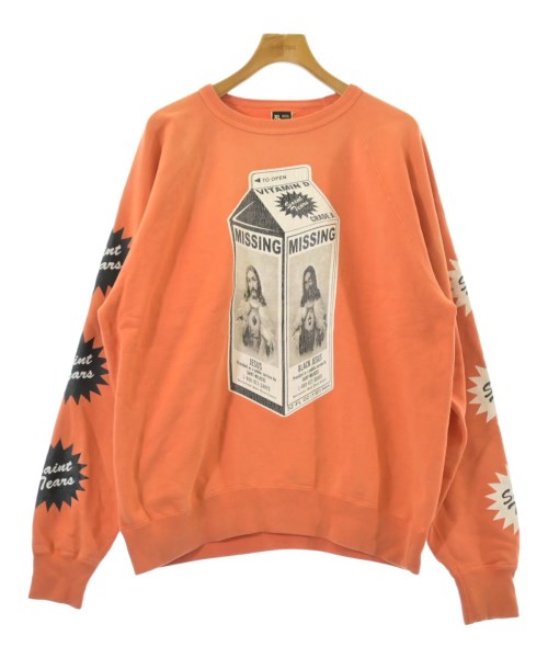 SAINT MICHAEL(セントマイケル)スウェット オレンジ サイズ:XL/2200569956024