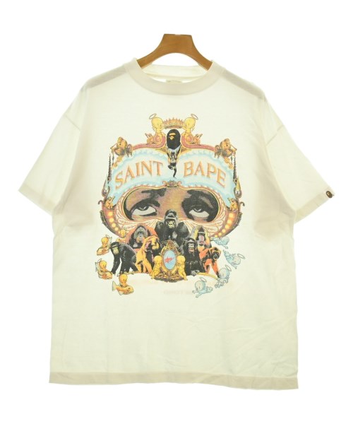 SAINT MICHAEL(セントマイケル)Tシャツ・カットソー 白 サイズ:M/2200658917028