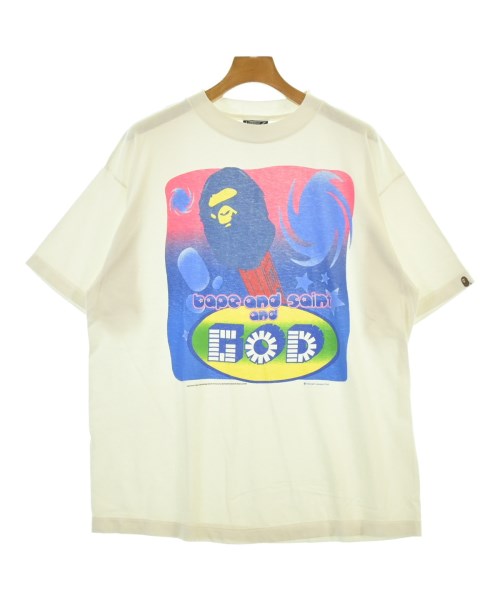 SAINT MICHAEL(セントマイケル)Tシャツ・カットソー 白 サイズ:L/2200647737019