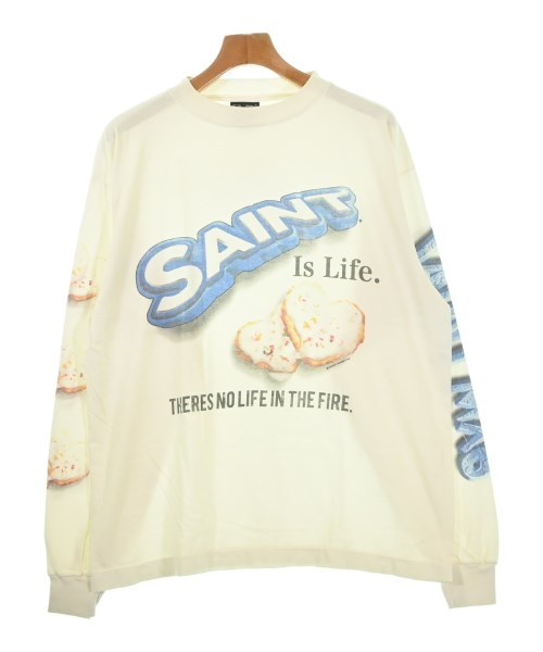 SAINT MICHAEL(セントマイケル)Tシャツ・カットソー 白 サイズ:M/2200663077076