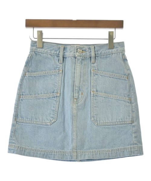 SLVRLAKE(シルバーレイク)ミニスカート 青 サイズ:25(S位)/2200631184263