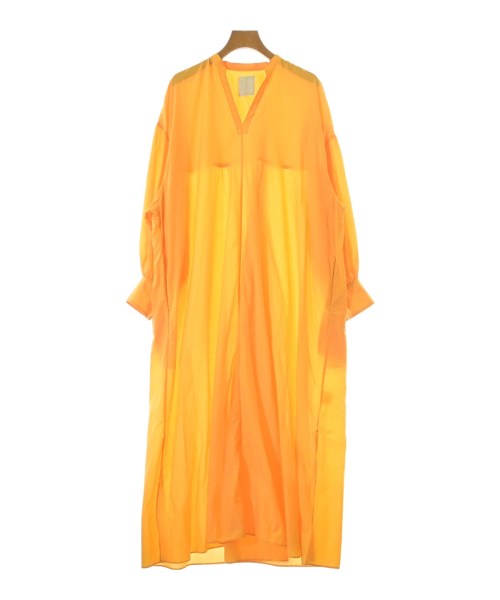 HAVEL studio(ハーヴェルスタジオ)シャツワンピース オレンジ サイズ:38(M位)/2200673515070