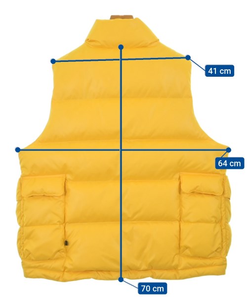 DAIWA PIER39（ダイワピア３９）ダウンジャケット/ダウンベスト 黄 サイズ:M メンズ/2200559913013