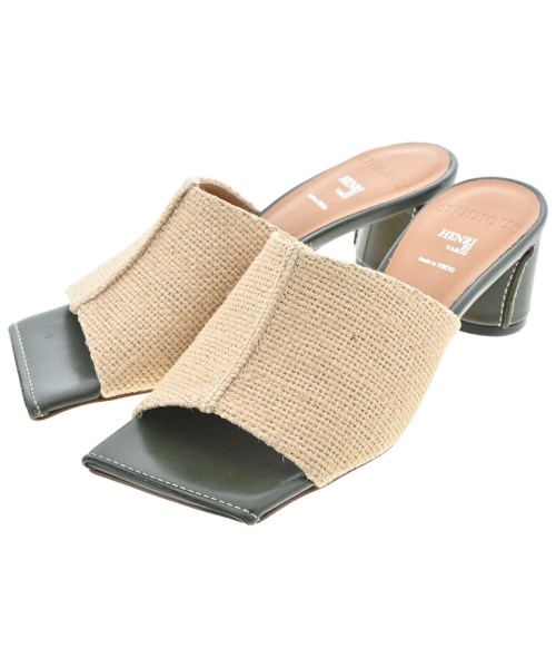 HENRI EN VARGO(ヘンリエンヴァーゴ)サンダル ベージュ サイズ:EU36 1/2(23cm位)/2200624152064