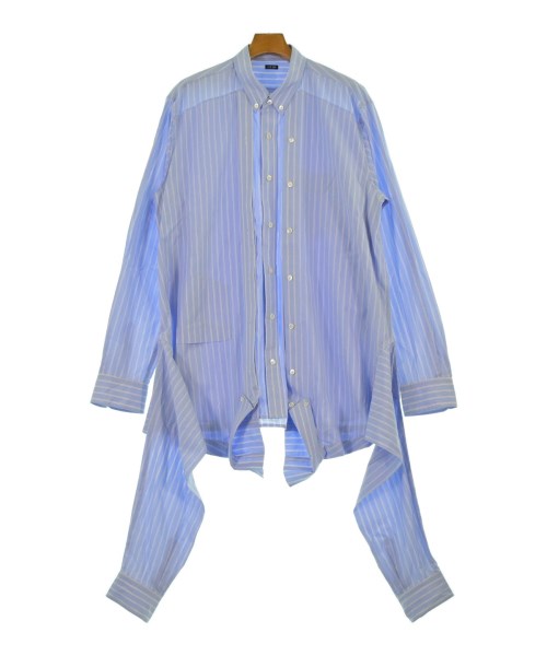 LES SIX(レシス)カジュアルシャツ 青 サイズ:0(XS位)/2200641987106